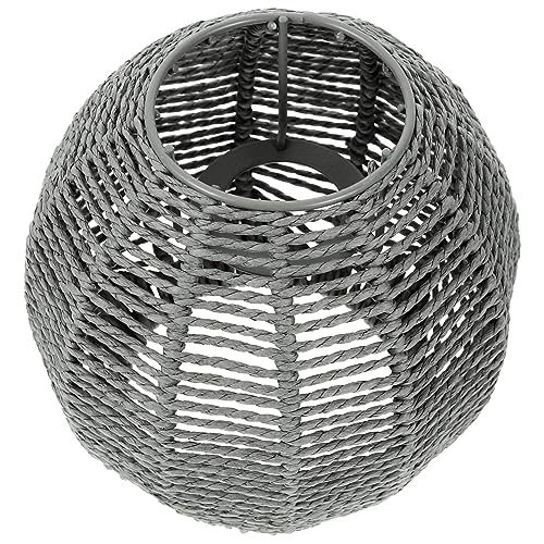 Sewroro Hanfseil Woven Lampenschirm für Pendelleuchten Robuste Ersatzlampe für Wand und Hängelampen Passt zu Modernen und Rustikalen Wohnstilen Vielseitig Einsetzbar Wohnzimmer von Sewroro