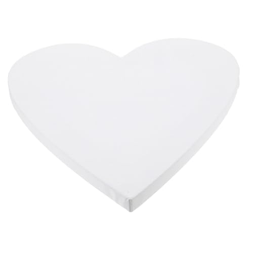 Sewroro Herzförmiges Leinwandpanel für Ölgemälde und Aquarell Diy für Hochzeitsdekoration und Kreative Projekte Sewroro Herzförmiges Leinwandpanel für Ölgemälde und Aquarell Diy für Hochzeitsdekoration und Kreative Projekte von Sewroro