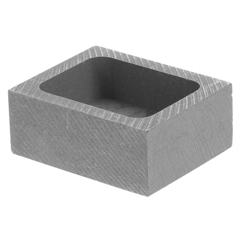 Sewroro Hochreiner Graphit Ölgraben Gießform Schmelzform für Metallgießen Korrosionsbeständig und Thermostabil für Schmuck DIY und Laboranwendungen Sewroro Hochreiner Graphit Ölgraben Gießform Schmelzform für Metallgießen Korrosionsbeständig und Thermostabil für Schmuck DIY und Laboranwendungen von Sewroro