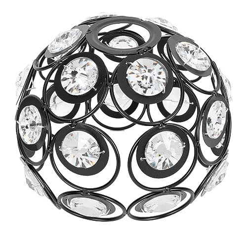 Sewroro Hollow Crystal Lampenschirm für Deckenleuchten Moderner Europäischer Stil für Gemütliche Wohnraumdekoration Sanftes Licht und Langlebige von Sewroro