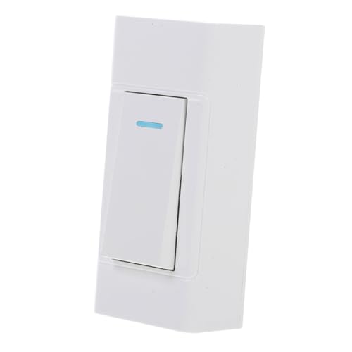 Sewroro Inline Lampenschalter Weiß Squeezestyle Schalter Ersatz für Nachttischlampe Büro Schlafzimmer Einfache Installation Bequeme Bedienung Kompatibel mit LED Lampen und Tischleuchten von Sewroro