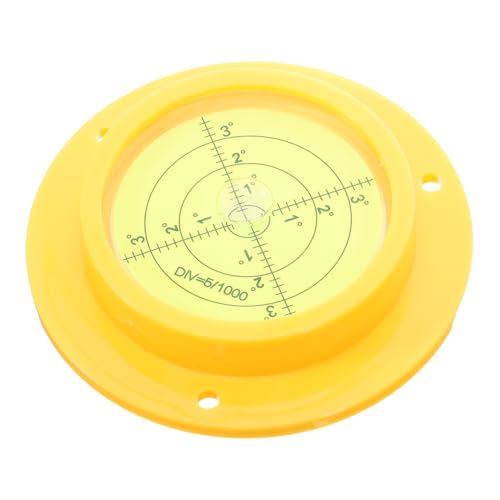 Sewroro Kompakte Runde Wasserwaage mit Stabilem Sockel Präzise Libelle für Wohnwagen und Kamera tripods Robustes Langlebiges Messwerkzeug für Vielseitige Nivellierung von Sewroro