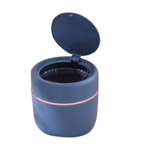 Sewroro Kompakter Desktop Mülleimer mit Pressdeckel Kunststoffabfalleimer für Schreibtisch Vielseitiger Rubbish Storage Can für Büro Zuhause und Kleine Räume Praktischer Müllbehälter Sewroro Kompakter Desktop Mülleimer mit Pressdeckel Kunststoffabfalleimer für Schreibtisch Vielseitiger Rubbish Storage Can für Büro Zuhause und Kleine Räume Praktischer Müllbehälter von Sewroro