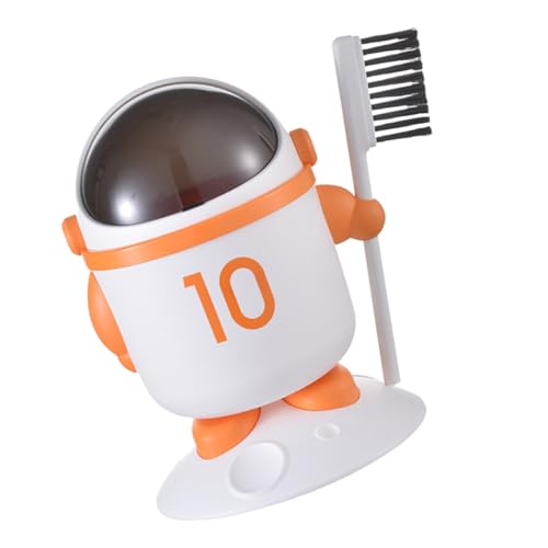 Sewroro Kreativer Kleiner Desktop mülleimer mit Astronauten design Robuster Kunststoff mit Deckel Geruchsdicht Inklusive Bürste für Schreibtisch Büro und Schlafzimmer Sewroro Kreativer Kleiner Desktop mülleimer mit Astronauten design Robuster Kunststoff mit Deckel Geruchsdicht Inklusive Bürste für Schreibtisch Büro und Schlafzimmer von Sewroro