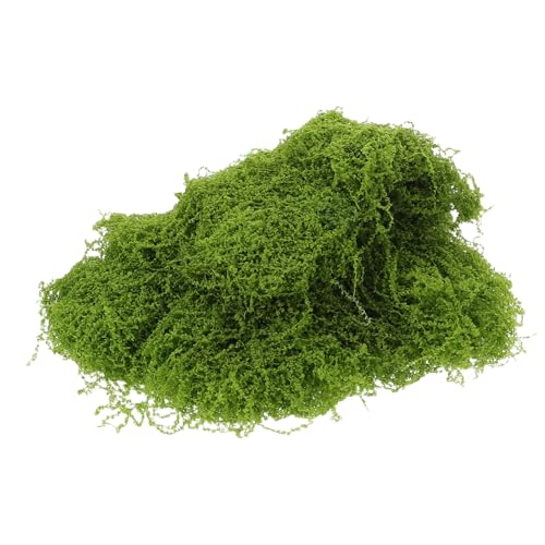 Sewroro Künstliches Bastelmoos Realistisch Texturiert Leicht Pflegend für Innen und Außenpflanzen Dekoration Tischmittelstücke Gartenlandschaften von Sewroro