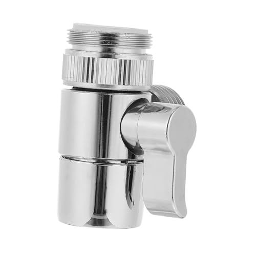 Sewroro Kupfer Wasserhahn Schlauchadapter mit Gewindeanschluss Langlebiger und Druckfester Wasserhahnverteiler Installieren aus Hochwertigem Vollkupfer für Garten und Waschmaschine von Sewroro