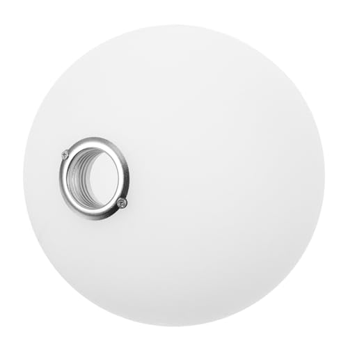 Sewroro Lampenschirm Deckenleuchte Abdeckung Lampenabdeckung Ersatzlampenschirme Lichtabdeckung Ersatzlampe Kugel Leuchte Abdeckung Retro Lampenschirm Weiß von Sewroro