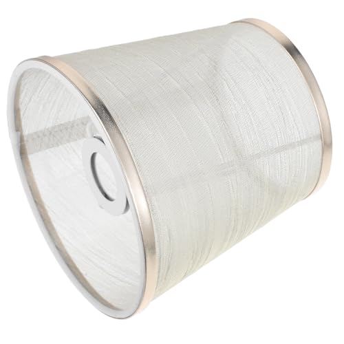 Sewroro Lampenschirm für Tisch Stehlampe Transparenter Goldener Lampenschirm Langlebig Schützend für Wohnzimmer und Schlafzimmer Einfache Moderne Leuchte von Sewroro