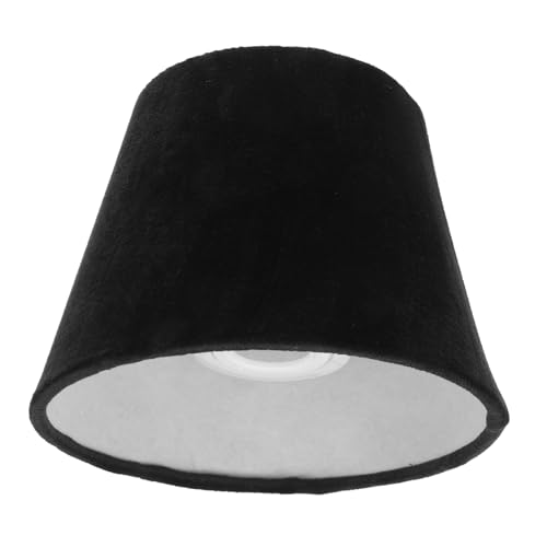 Sewroro Lampenschirm für Tischlampen Weicher Eleganter Lampenschirm Strapazierfähigem Leinen und Plüsch für Nachttischlampen im Schlafzimmer oder Wohnzimmer Einfache Installation von Sewroro