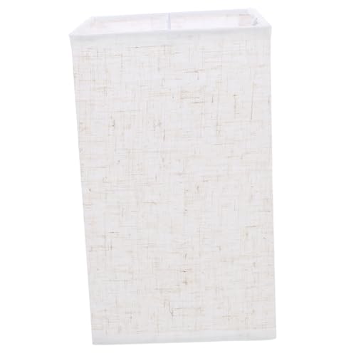 Sewroro Leinen Lampenschirm für Tisch und Kronleuchter Rechteckig Stilvolle Innenbeleuchtung Langlebiges Material Einfache Installation Elegantes Wohnaccessoire von Sewroro