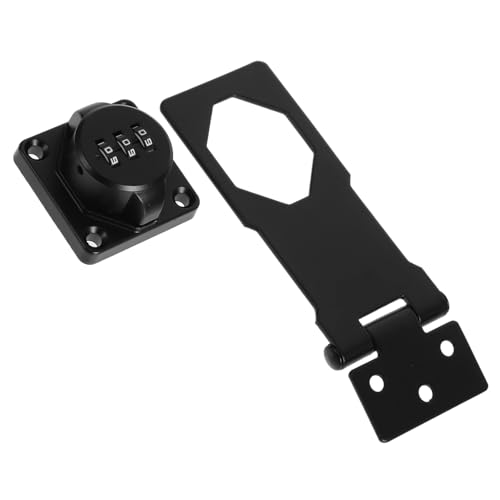 Sewroro Mechanisches Zahlenschloss für Schränke Verstärktes Passwortschloss ohne Schlüssel Langlebiger Spindschloss Basis Schwarz für Schubladen und Aufbewahrung Sewroro Mechanisches Zahlenschloss für Schränke Verstärktes Passwortschloss ohne Schlüssel Langlebiger Spindschloss Basis Schwarz für Schubladen und Aufbewahrung von Sewroro