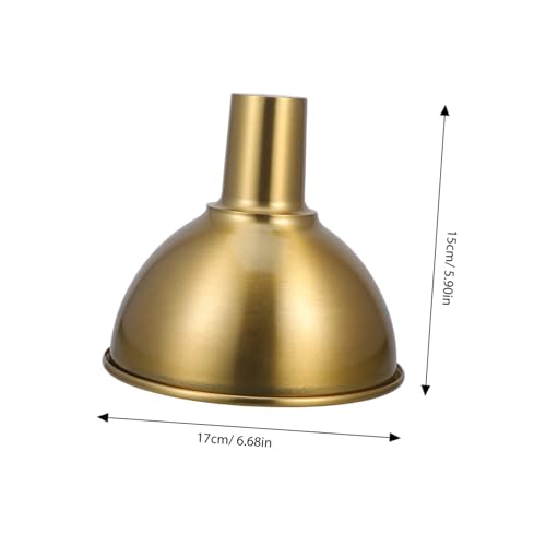 Sewroro Metall Lampenschirm Form Deckenleuchte Lampenschirm Hängend für Schlafzimmer Restaurant Bar Wohnzimmer Dekor von Sewroro