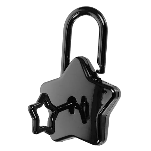 Sewroro Mini Vorhängeschloss mit Schlüssel Kleines Starförmiges Kofferschloss aus Langlebiger Zinklegierung Kompakt und Leicht für Gepäck Tagebücher Schmuckkästchen und Reisen Geeignet Sewroro Mini Vorhängeschloss mit Schlüssel Kleines Starförmiges Kofferschloss aus Langlebiger Zinklegierung Kompakt und Leicht für Gepäck Tagebücher Schmuckkästchen und Reisen Geeignet von Sewroro