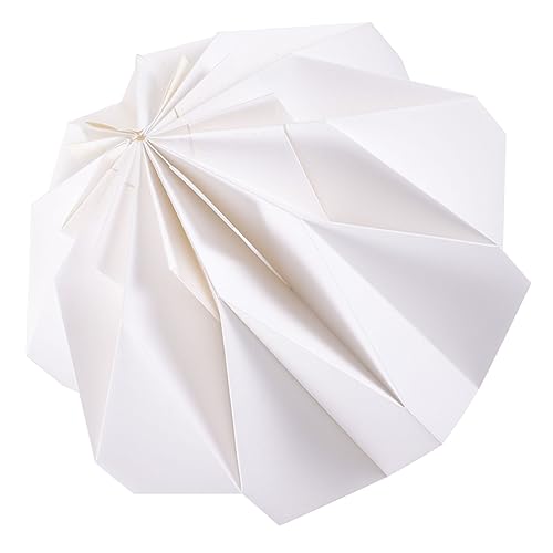 Sewroro Origami Papierlampenschirm Hängelampe Dekorative Papierlaterne für Wohnzimmer Schlafzimmer Hotel Partybeleuchtung Kreativer Lampenschirm mit Einzigartigem Design von Sewroro