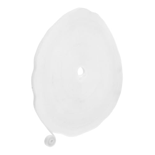 Sewroro Pflanzenstützseil Zimmerpflanzenbinder Elastisches Bindeband Gartenband Pflanzenkrawatten Baumband Pflanzenband Garten-Nylon-Krawatten Tomaten Krawatten Polyester Weiß von Sewroro