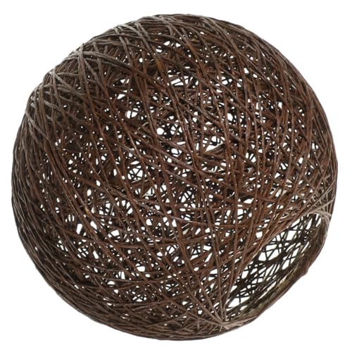 Sewroro Rattan Lampenschirm Kreative Pendelleuchte Lampenschutz Praktisch Vielseitig für Deckenleuchte Schreibtischlampe Stehlampe Wohnzimmer Schlafzimmer Sewroro Rattan Lampenschirm Kreative Pendelleuchte Lampenschutz Praktisch Vielseitig für Deckenleuchte Schreibtischlampe Stehlampe Wohnzimmer Schlafzimmer von Sewroro