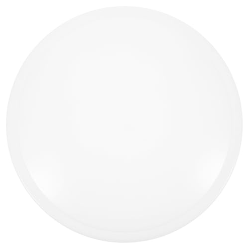 Sewroro Runder Kunststoff Lampenschirm für Deckenleuchten Austauschbarer Diffusor für Schlafzimmer Badezimmer und Küche Installieren Design Vielseitig Einsetzbar Eleganter Look von Sewroro