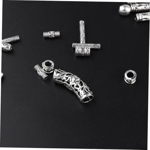 Sewroro Schmuckperlen aus Legierung DIY Bastelmaterial für Erwachsene Langlebige Perlen für Armbänder Halsketten Ohrringe Vielseitige Schmuckdekorationen Sewroro Schmuckperlen aus Legierung DIY Bastelmaterial für Erwachsene Langlebige Perlen für Armbänder Halsketten Ohrringe Vielseitige Schmuckdekorationen von Sewroro