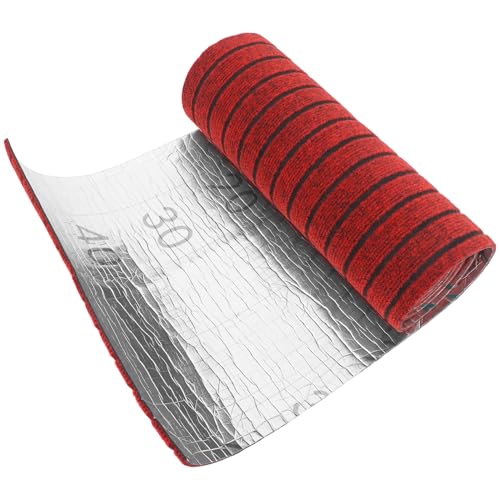 Sewroro Selbstklebender Teppich für Anpassbarer Katzenbaum Ersatzteppich für Zuhause Büro Schwarz Rot Sewroro Selbstklebender Teppich für Anpassbarer Katzenbaum Ersatzteppich für Zuhause Büro Schwarz Rot von Sewroro