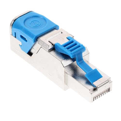 Sewroro Shielded Cat Netzwerkstecker Werkzeugloser Pass Through Connector für Gigabit Ethernet Kompatibel mit Cat Geräten Installieren für Schnelles Verkabeln Sewroro Shielded Cat Netzwerkstecker Werkzeugloser Pass Through Connector für Gigabit Ethernet Kompatibel mit Cat Geräten Installieren für Schnelles Verkabeln von Sewroro