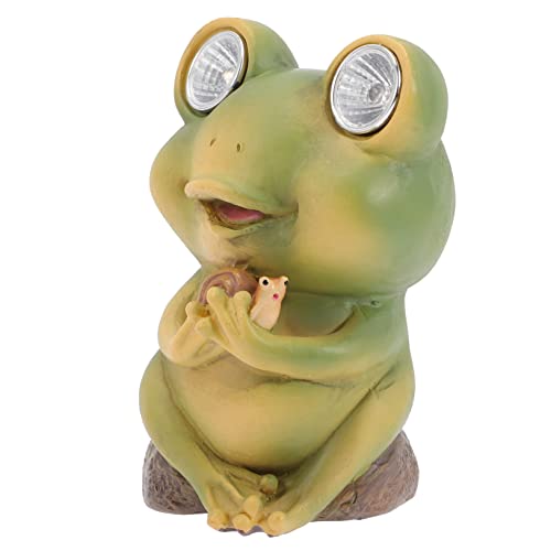 Sewroro Solar Frosch Gartenlampe Dekorative Solarlampe für Außen mit Niedlichem Langlebig Hochwertigem Resin eine Wunderbare im Garten Sewroro Solar Frosch Gartenlampe Dekorative Solarlampe für Außen mit Niedlichem Langlebig Hochwertigem Resin eine Wunderbare im Garten von Sewroro