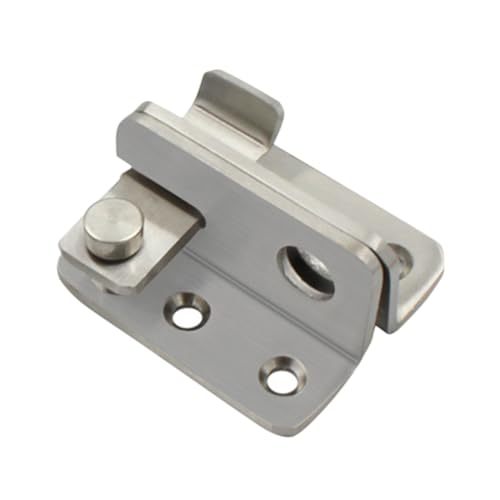 Sewroro Stabiler Türriegel aus Rostfreiem Edelstahl mit Schlossloch für Vorhängeschloss Schwere Ausführung Sichere Türverriegelung für Zuhause und Hotel Korrosionsbeständig Langlebig Sewroro Stabiler Türriegel aus Rostfreiem Edelstahl mit Schlossloch für Vorhängeschloss Schwere Ausführung Sichere Türverriegelung für Zuhause und Hotel Korrosionsbeständig Langlebig von Sewroro