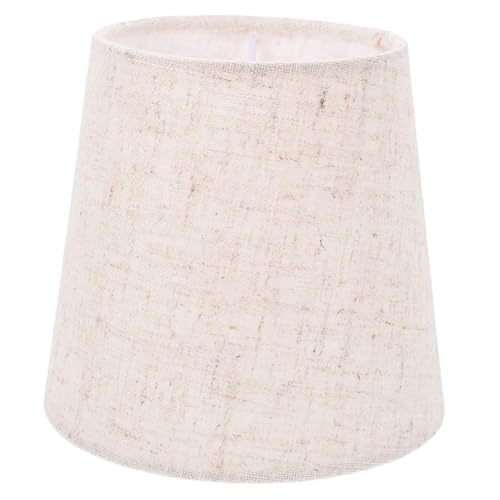 Sewroro Stoff lampenschirm zum Aufstecken für Lampenfassung Langlebiger und Pflegeleichter Lampenschirm für Tischlampe Stehlampe Wandleuchte Elegantes Design Gemütliche Lichtatmosphäre von Sewroro