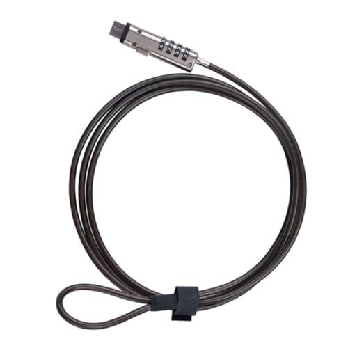 Sewroro USB Schnittstellen Notebook Schloss Passwortschutz Drehbar Flexibel Diebstahlsicherung Für Laptop und Digitale Geräte von Sewroro
