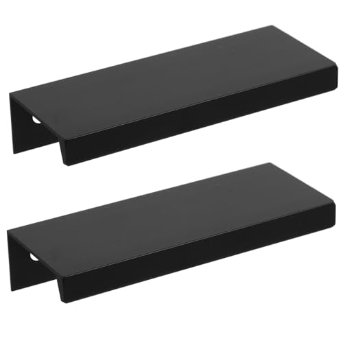 Sewroro Verdeckte Eingelassene Griffmulde Finger Pulls für Küchenschränke und Schubladen Eingebettetes Design Einfache Montage Kompatibel mit Edgemontierten Kleiderschrank Schranktüren Sewroro Verdeckte Eingelassene Griffmulde Finger Pulls für Küchenschränke und Schubladen Eingebettetes Design Einfache Montage Kompatibel mit Edgemontierten Kleiderschrank Schranktüren von Sewroro
