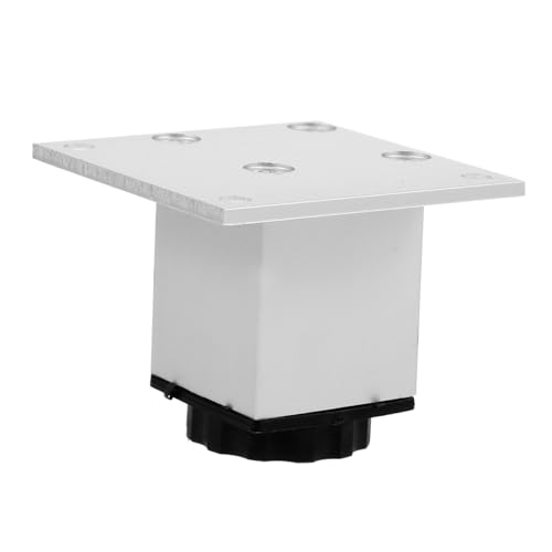 Sewroro Verstellbarer Möbelbein Silber Schrankfuß Tragfähig Höhenverstellbar Erweiterbar DIY Möbelfüße für Sofa Tisch Kommode von Sewroro