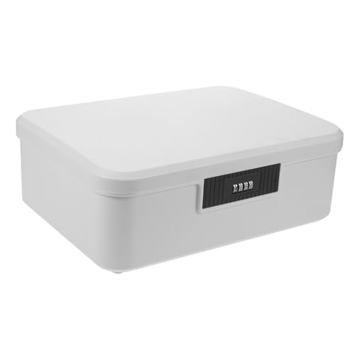 Sewroro Vertrauliche Speicherbox Lagerkiste mit Schloss Zahlenschloss Schließfächer für persönliche Gegenstände Lockbox für Dokumente dokumentenbox Sicherheitsrundenboxen Abs Weiß Sewroro Vertrauliche Speicherbox Lagerkiste mit Schloss Zahlenschloss Schließfächer für persönliche Gegenstände Lockbox für Dokumente dokumentenbox Sicherheitsrundenboxen Abs Weiß von Sewroro