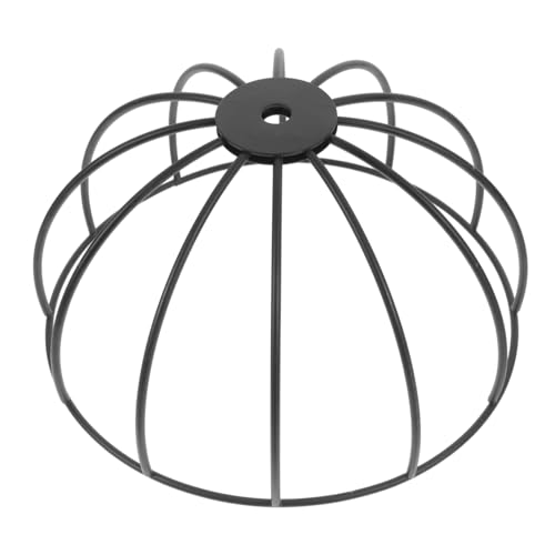 Sewroro Vintage Lampenschirm Gestell Diy Hängelampe mit Design Durchmesser Robustes Lampenschutz für Pendelleuchten und Tischlampen von Sewroro