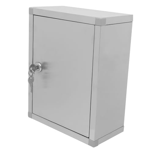 Sewroro Wandbox mit Schloss Abschließbare Aufbewahrungsbox für Vorschläge und Briefpost Robuste Korrosionsbeständige Sammelbox für Büro und Bereiche Sewroro Wandbox mit Schloss Abschließbare Aufbewahrungsbox für Vorschläge und Briefpost Robuste Korrosionsbeständige Sammelbox für Büro und Bereiche von Sewroro