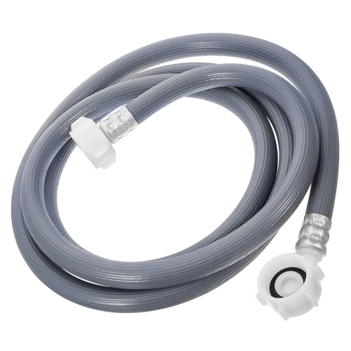 Sewroro Waschmaschinen Zulaufschlauch PVC Langlebig Winkel Anschluss Flexibler Wasserschlauch Kompatibel für Diverse Modelle Einfache Montage von Sewroro