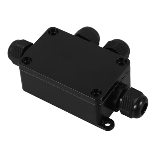 Sewroro Wasserdichte Abzweigdose Kunststoff Außen Verteilerdose Schutz Elektrische Anschlussbox Garten Kabelschutz Outdoor Steckdosenbox Verlängerungskabel Abdeckung Robust Langlebig von Sewroro