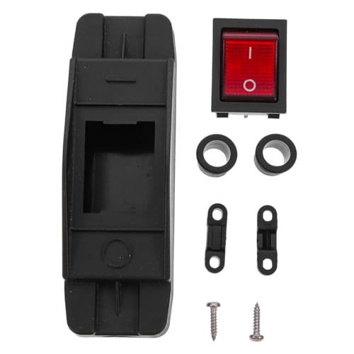 Sewroro Wasserdichter Inline schnurschalter mit Rocker Off Funktion Hitzebeständiges Abs Gehäuse Kompakt und Langlebig Geeignet für Weihnachtsbeleuchtung und Maschinensteuerung von Sewroro