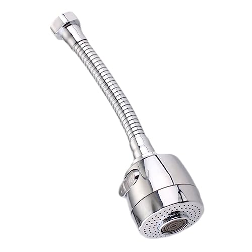 Sewroro Wasserhahn Filter Adapter mit Schwenkbelüfter Kupfer Sprudler Wassersparend Rostfrei mit Dichtung für Küchenarmatur Leckage und Flexibler Wasseraustritt von Sewroro