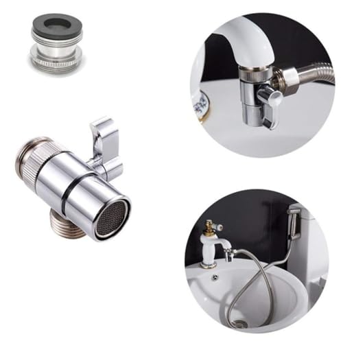 Sewroro Wege Duscharm Verteiler Ventil aus Kupfer mit Verchromter Oberfläche zu Anschluss Einstellbarer Wasserverteiler für Handbrause und Duschkopf Innengewinde Kompatibel Langlebig und Sewroro Wege Duscharm Verteiler Ventil aus Kupfer mit Verchromter Oberfläche zu Anschluss Einstellbarer Wasserverteiler für Handbrause und Duschkopf Innengewinde Kompatibel Langlebig und von Sewroro