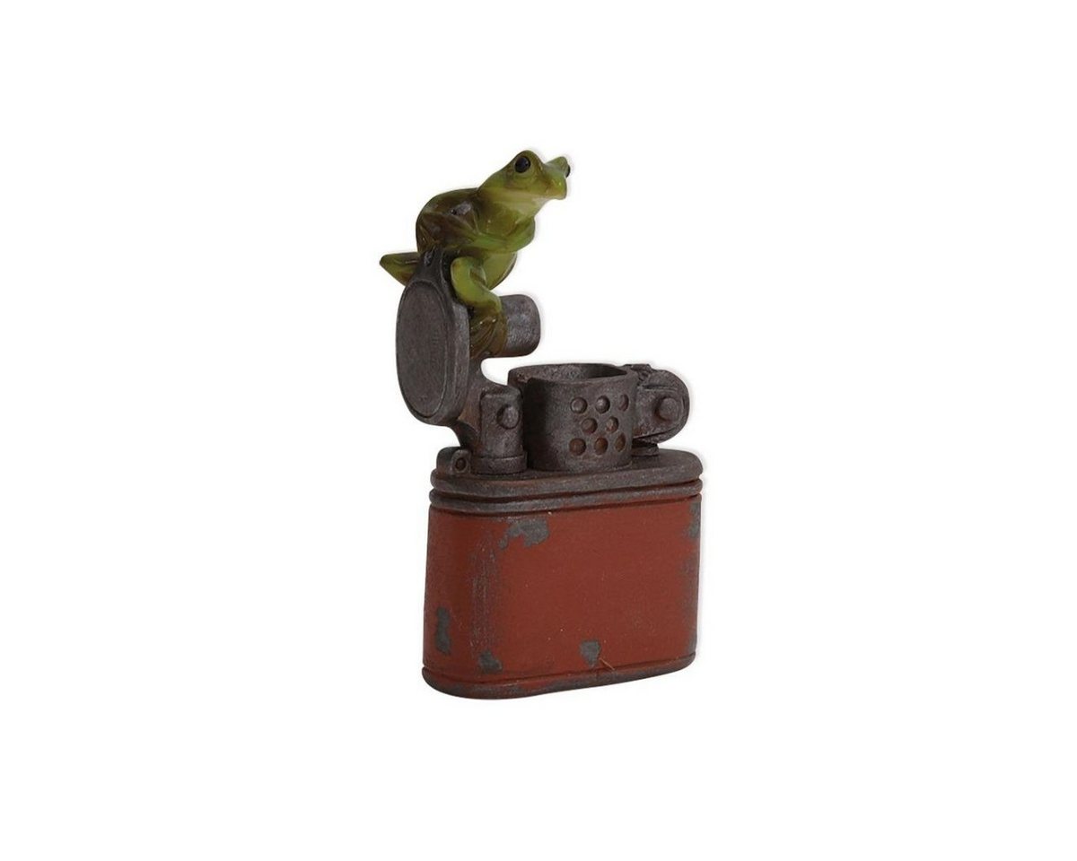 Seyko-Geschenke Dekofigur 091083 - Keramikfigur Frosch Paul der Feurige", 7 cm (1tlg), Perfekt für jeden Anlass" von Seyko-Geschenke