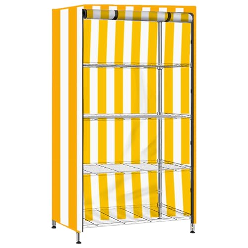Seyrnicay Aufbewahrungsregal-Abdeckung, Drahtregalabdeckung, wasserdicht, staubdicht, 210D, robuster Schutz für Innenorganisation, Speisekammer, Küche, Outdoor, Garage, Schrank Seyrnicay Aufbewahrungsregal-Abdeckung, Drahtregalabdeckung, wasserdicht, staubdicht, 210D, robuster Schutz für Innenorganisation, Speisekammer, Küche, Outdoor, Garage, Schrank von Seyrnicay