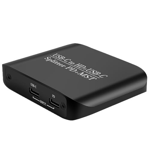 Seyrnicay USB C auf HD Adapter, HD zu USB C Konverter, Multiport Station Reader Portable Digital 4K @ 60Hz für Monitor Laptop Tablets Arbeit Smartphone Seyrnicay USB C auf HD Adapter, HD zu USB C Konverter, Multiport Station Reader Portable Digital 4K @ 60Hz für Monitor Laptop Tablets Arbeit Smartphone von Seyrnicay