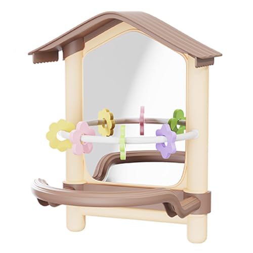 Seyrnicay Vogel-Sitzstangen für Käfig, Sittichsitzstangen mit Spiegel, Käfigzubehör für drinnen und draußen, Hof, Garten, Balkon, Terrasse, Hof, Fenster, Huhn, Nymphensittiche Seyrnicay Vogel-Sitzstangen für Käfig, Sittichsitzstangen mit Spiegel, Käfigzubehör für drinnen und draußen, Hof, Garten, Balkon, Terrasse, Hof, Fenster, Huhn, Nymphensittiche von Seyrnicay