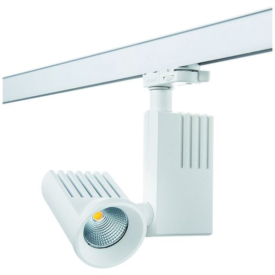 SG LIGHTING - LED-Strahler 16W ZIP PRO MINI 3000K A+ 1LED 1280lm IP20 ws mt Konv 3Ph von Sg Lighting