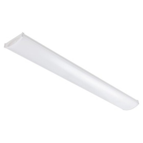 SG LIGHTING - LED-Wannenanbauleuchte 42 WAVE 3000K A+ 4997lm ws 42W mt Konv IP44 Kst_opal von Sg Lighting