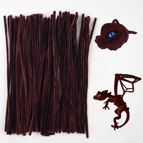 100 Stück pfeiffenputzer,Dunkle Kaffeefarbe pfeiffenputzer,pfeifenputzer blumen,pfeifenputzer basteln,pipe cleaner,pfeifenputzer blumen set,für basteln und dekorieren 100 Stück pfeiffenputzer,Dunkle Kaffeefarbe pfeiffenputzer,pfeifenputzer blumen,pfeifenputzer basteln,pipe cleaner,pfeifenputzer blumen set,für basteln und dekorieren von Sgehai