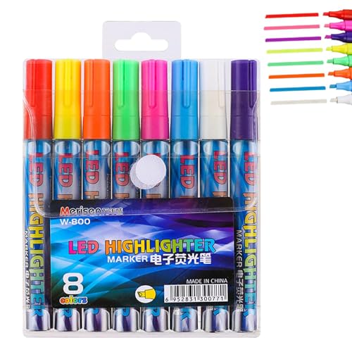 Königin Zeichenstifte Set mit 8 Farben zum Markieren der Königin von Sghtil