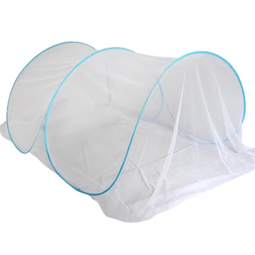 Moskitonetz Bett Pop Up Moskitonetz Faltbar Tragbares Reise Moskitonetz Faltbares Reisezelt Reise Moskitonetz für Schlafzimmer Outdoor Camping von Sghtil