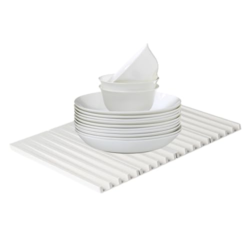 Sghtil Abtropfmatte, Abtropfmatte, Abtropfmatte aus Silikon für die Küche – Abtropfmatte für die Küche, multifunktionale Abtropfmatte von Sghtil
