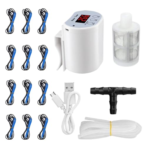 Sghtil Automatische Bewässerung für Zimmerpflanzen, automatische Bewässerung für Topfpflanzen – Bewässerungsgeräte für Hauspflanzen mit Timer für Garten Balkon Terrasse Sghtil Automatische Bewässerung für Zimmerpflanzen, automatische Bewässerung für Topfpflanzen – Bewässerungsgeräte für Hauspflanzen mit Timer für Garten Balkon Terrasse von Sghtil