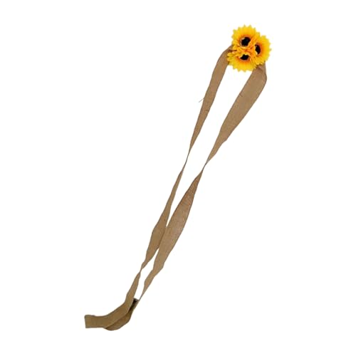 Sghtil Blumengirlande | Künstliche Sonnenblumen Kränze,Rustikale Natürliche Blumenband- für Innen- und Außenbereich Wand Tisch Gartenzaun Sghtil Blumengirlande | Künstliche Sonnenblumen Kränze,Rustikale Natürliche Blumenband- für Innen- und Außenbereich Wand Tisch Gartenzaun von Sghtil